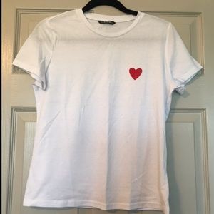 SOLD Shein Heart tshirt